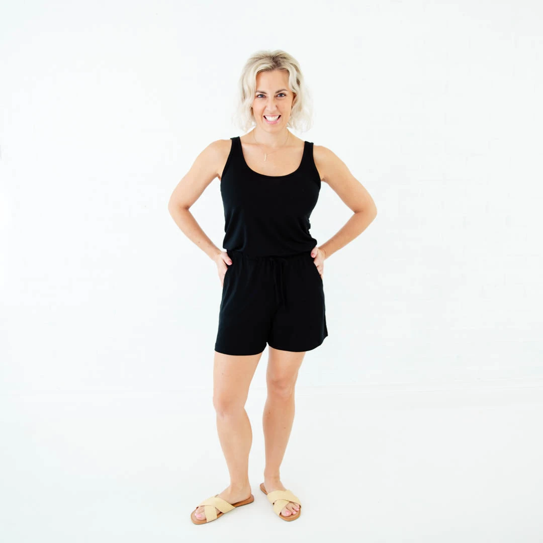 Onyx Women's Everyday Romper 3 Onyx Women's Everyday Romper