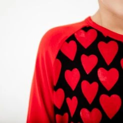 DREAMIERE Store -DREAMIERE Store blackredheartsraglanset 5