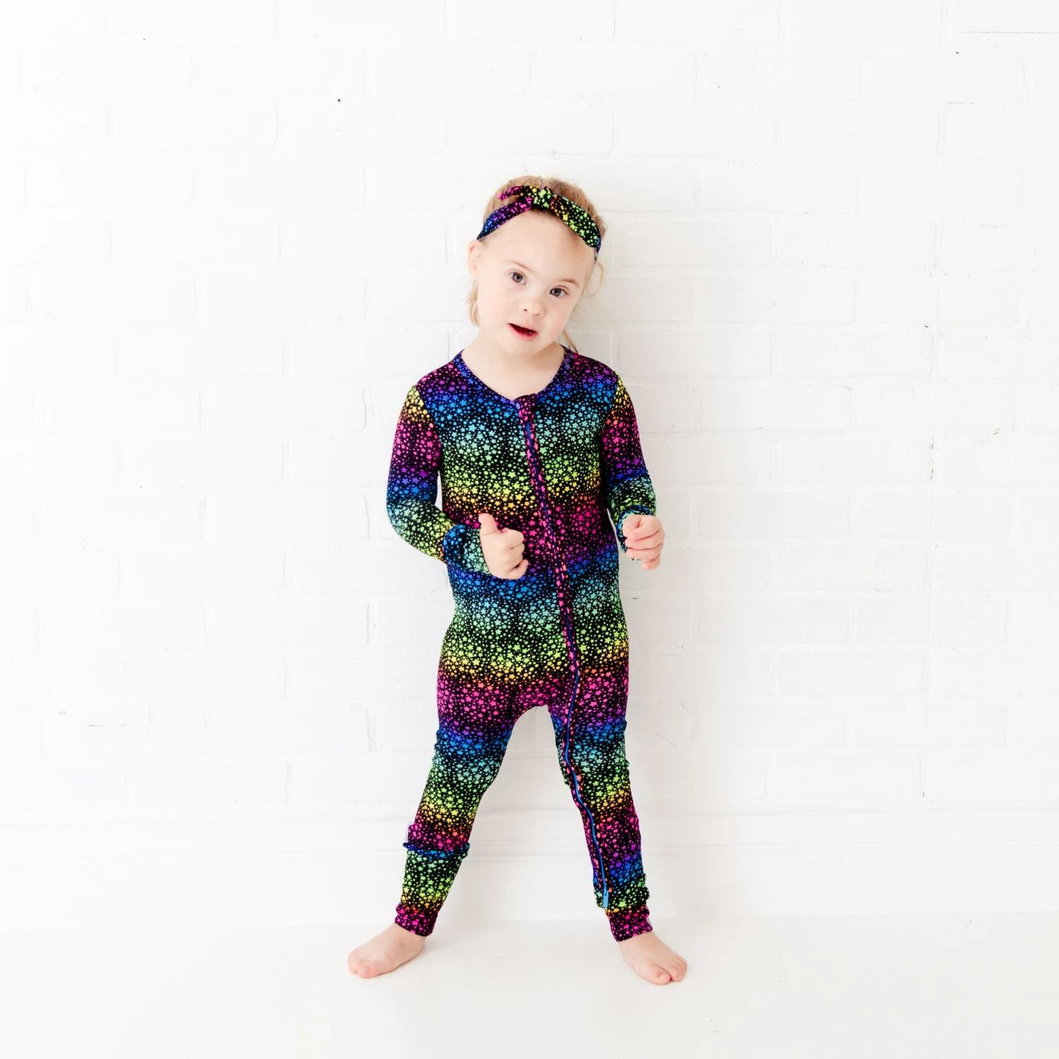 When Stars Kaleidoscope Topknot Headband 5 When Stars Kaleidoscope Topknot Headband - Image 3