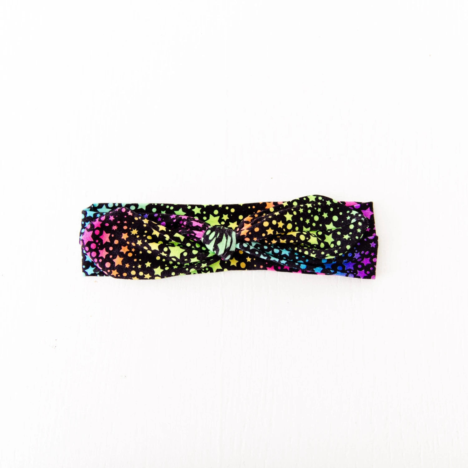 When Stars Kaleidoscope Topknot Headband 3 When Stars Kaleidoscope Topknot Headband