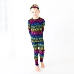When Stars Kaleidoscope Two Piece Pajamas Set