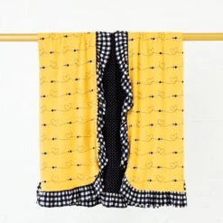 Bumble And Kind Ruffle Reversible Blanket
