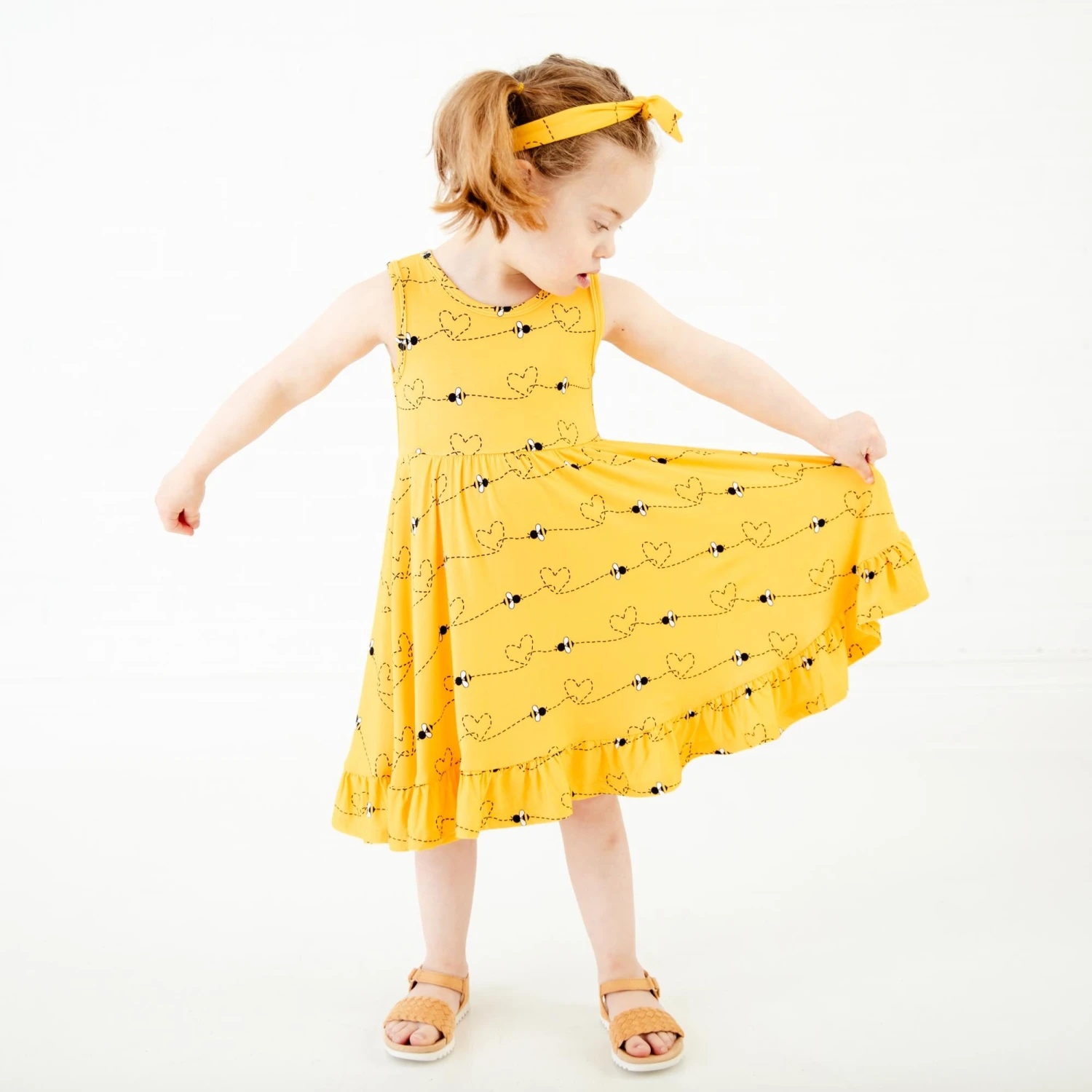 Bumble And Kind Ruffle Bottom Twirler Dress 6 Bumble And Kind Ruffle Bottom Twirler Dress - Image 4