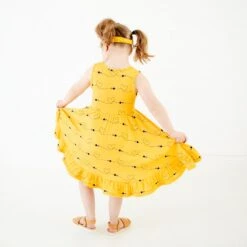 Bumble And Kind Ruffle Bottom Twirler Dress 11 Bumble And Kind Ruffle Bottom Twirler Dress -DREAMIERE Store bumbleandkindruffletanktwirlerdress 4