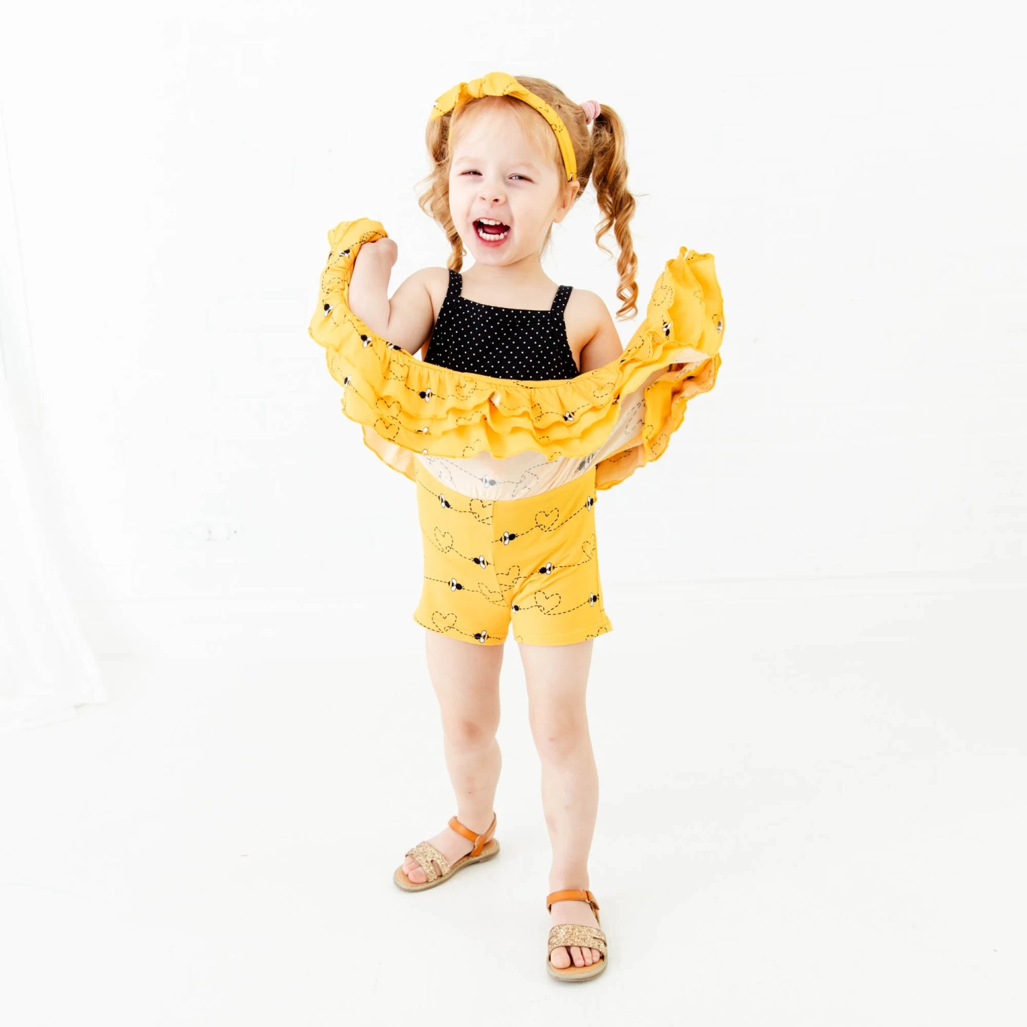 Bumble And Kind Tank Top And Ruffle Skort Set 7 Bumble And Kind Tank Top And Ruffle Skort Set - Image 5