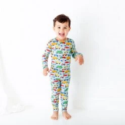 Rush Hour Two Piece Pajamas Set