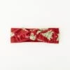 All Spruced Up Topknot Headband - Red 2 All Spruced Up Topknot Headband - Red -DREAMIERE Store cinnamontreeheadband