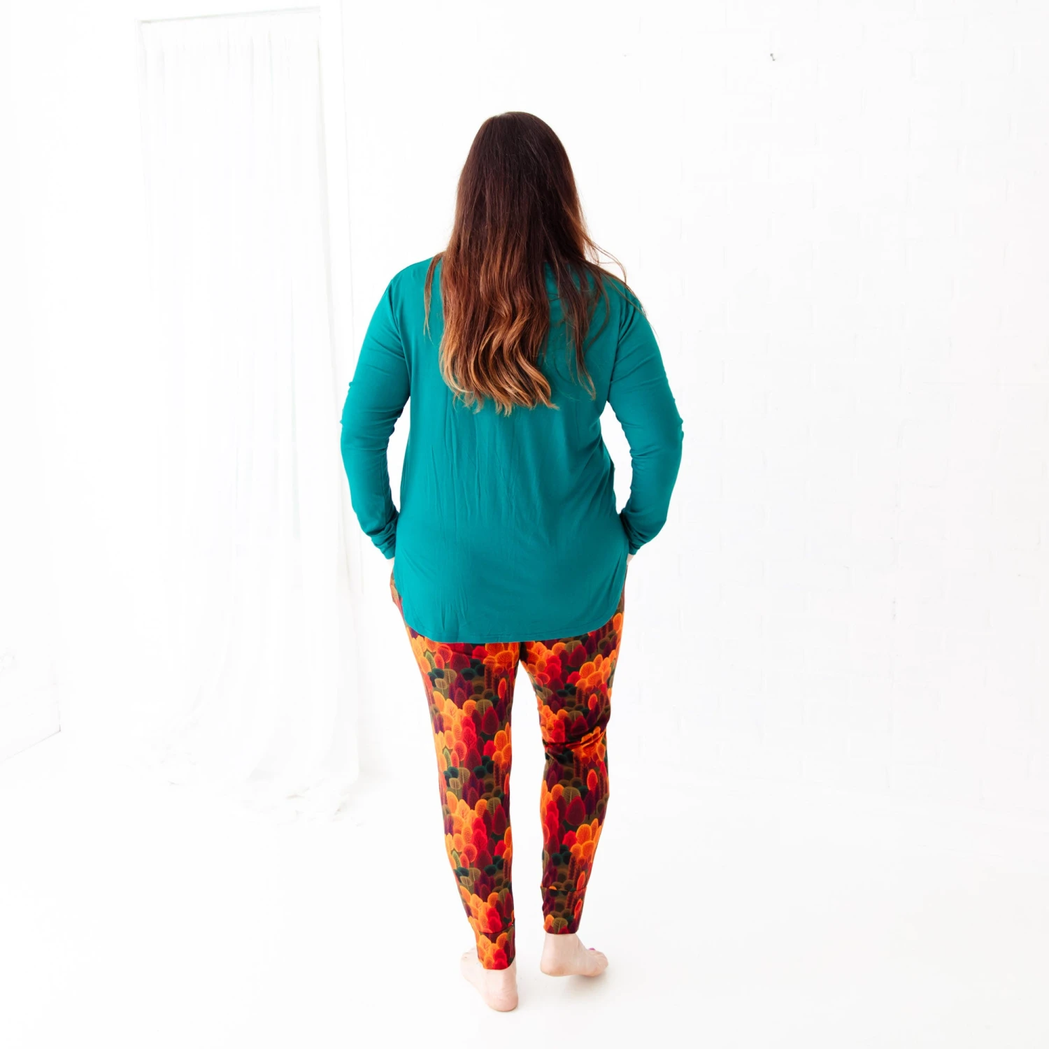 Fall-ing For You Women's Long Sleeve Loungewear 5 Fall-ing For You Women's Long Sleeve Loungewear - Image 3