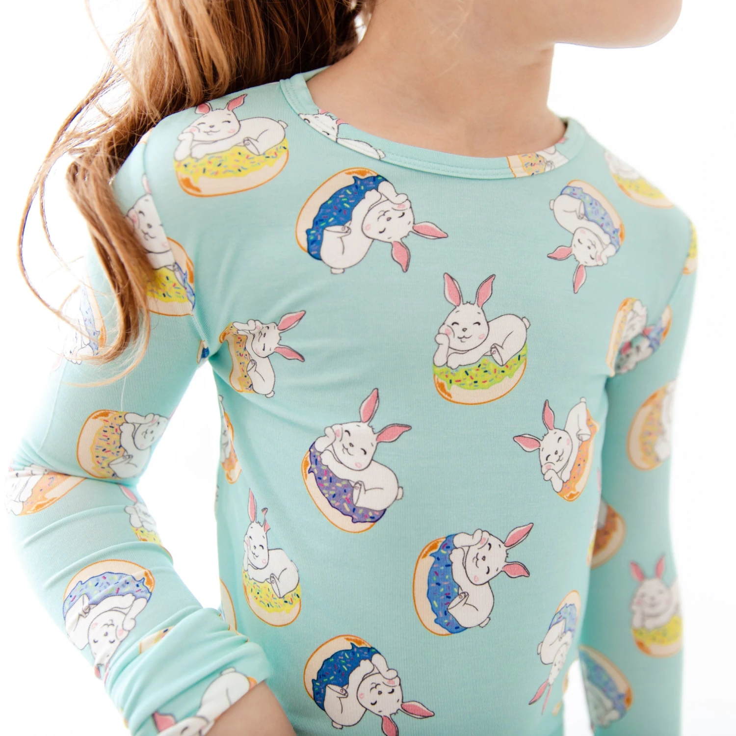 Donut Worry, Be Hoppy Two Piece Pajamas Set 4 Donut Worry, Be Hoppy Two Piece Pajamas Set - Image 2