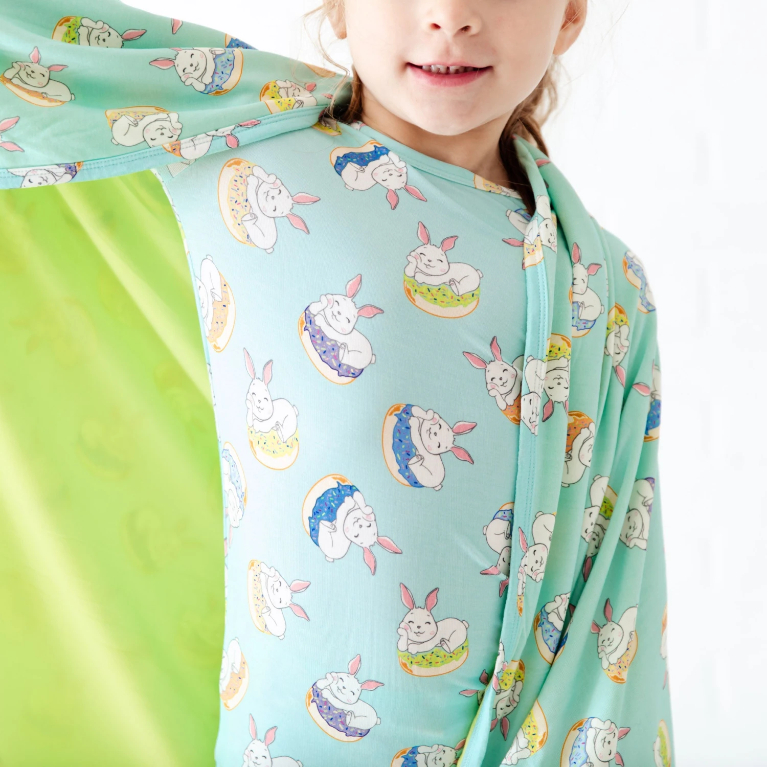 Donut Worry, Be Hoppy Two Piece Pajamas Set 7 Donut Worry, Be Hoppy Two Piece Pajamas Set - Image 5