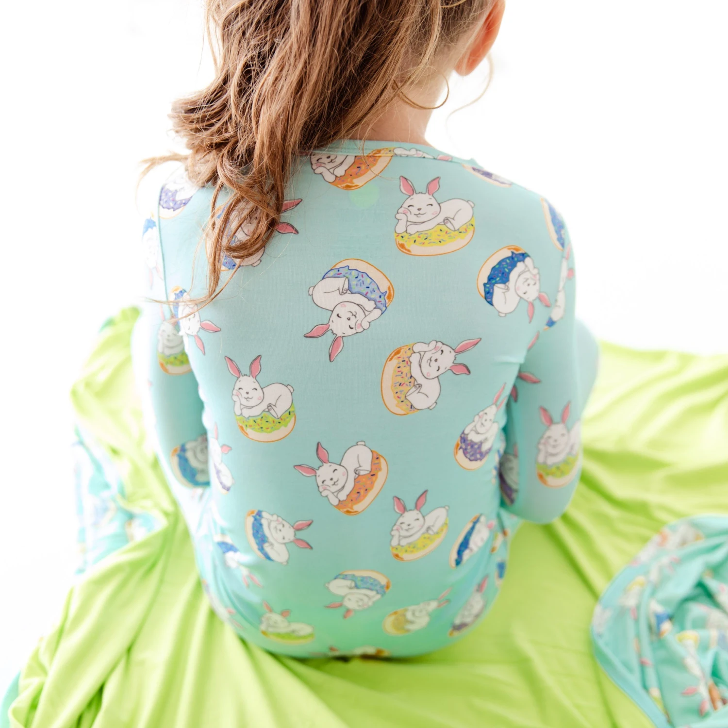 Donut Worry, Be Hoppy Two Piece Pajamas Set 5 Donut Worry, Be Hoppy Two Piece Pajamas Set - Image 3