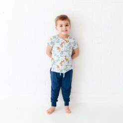 Dragon Myself To Bed Pocket Tee And Jogger Set