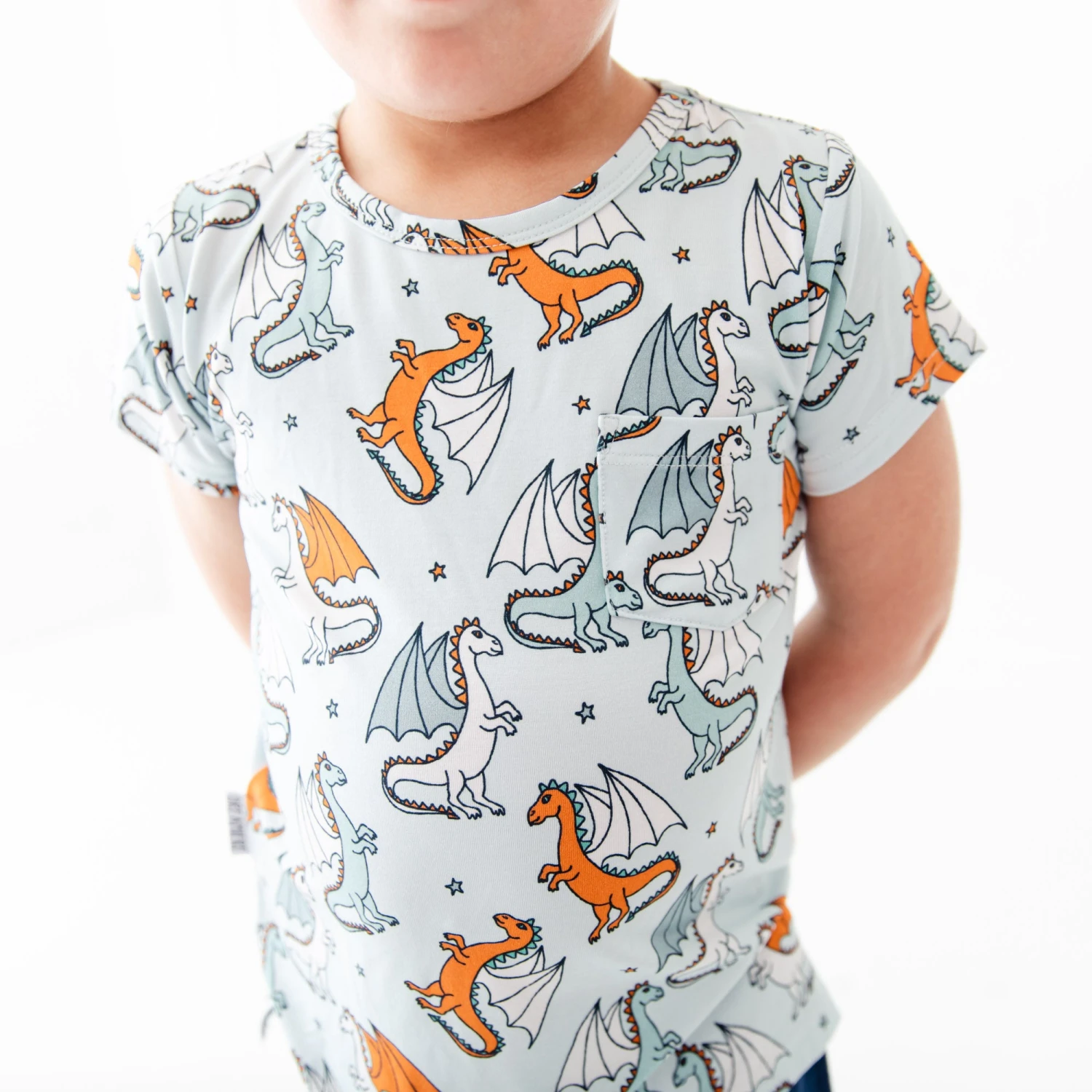 Dragon Myself To Bed Pocket Tee And Jogger Set 4 Dragon Myself To Bed Pocket Tee And Jogger Set - Image 2