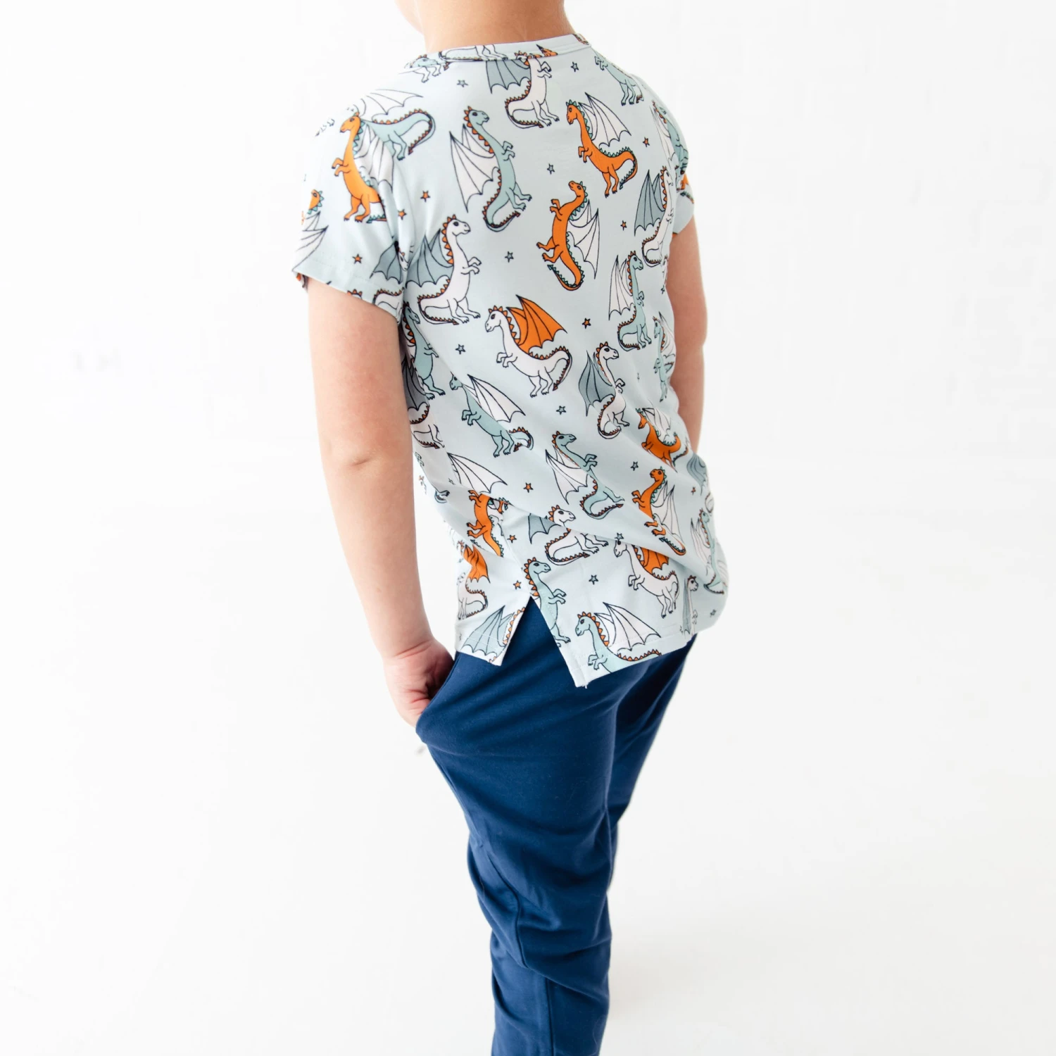 Dragon Myself To Bed Pocket Tee And Jogger Set 7 Dragon Myself To Bed Pocket Tee And Jogger Set - Image 5