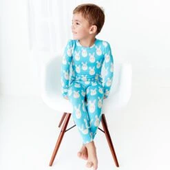 Too Hip To Hop Two Piece Pajamas Set 9 Too Hip To Hop Two Piece Pajamas Set -DREAMIERE Store eastereggtwopiecejamms