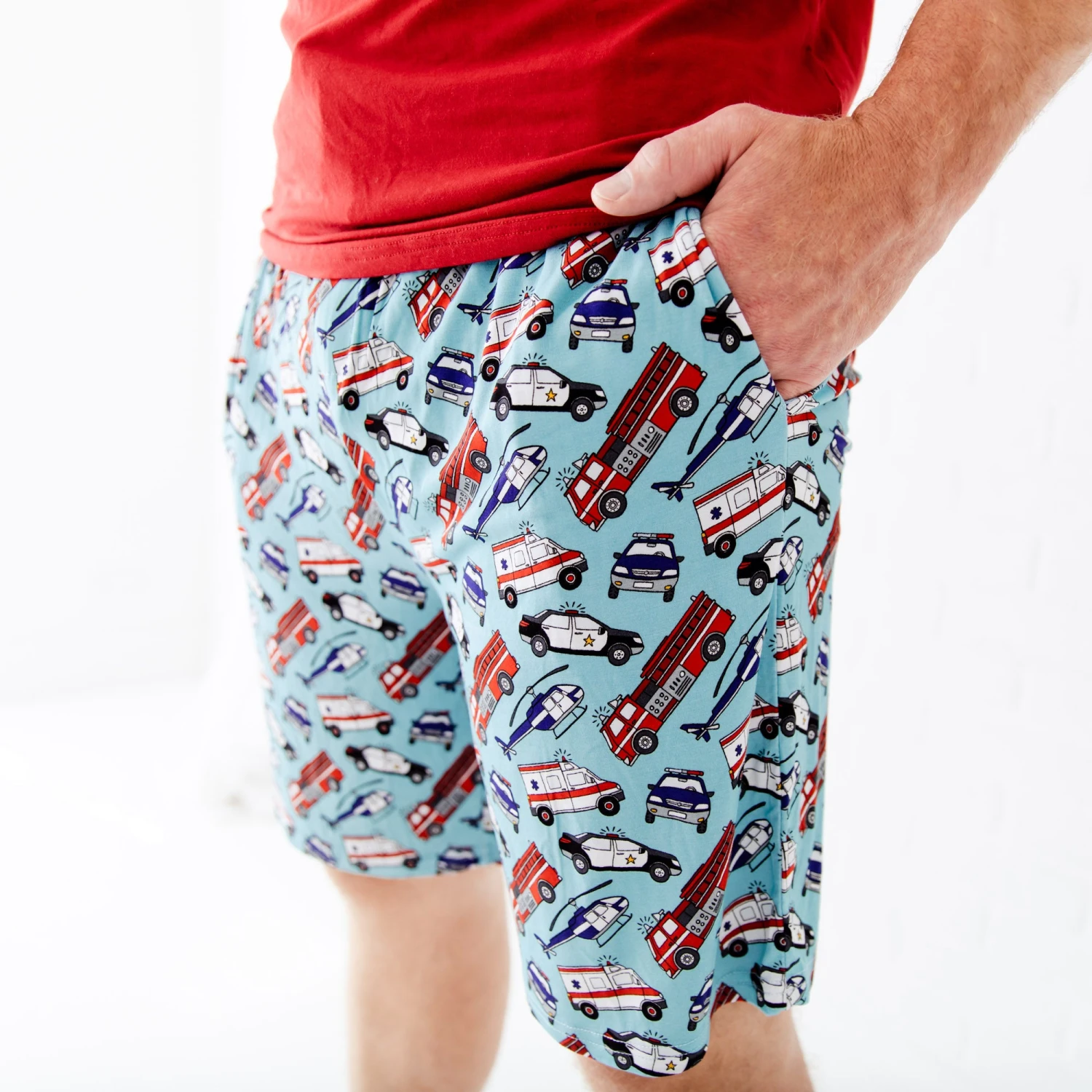 First REST-Ponders Men's Sleep Shorts And Tee 4 First REST-Ponders Men's Sleep Shorts And Tee - Image 2