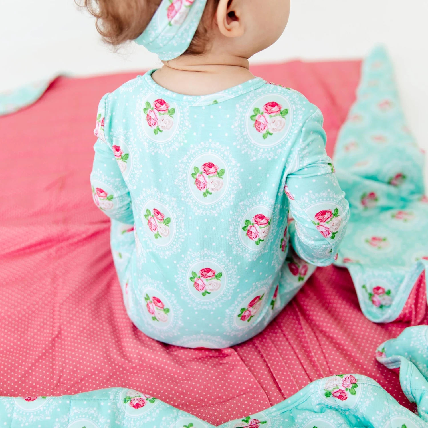 Ring Around The Roses Ruffle Convertible Footie 8 Ring Around The Roses Ruffle Convertible Footie - Image 6