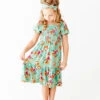 Flower Child Smocked Dress 2 Flower Child Smocked Dress -DREAMIERE Store flowerchildsmockeddress