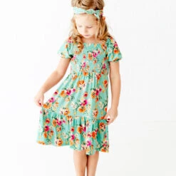 Flower Child Smocked Dress