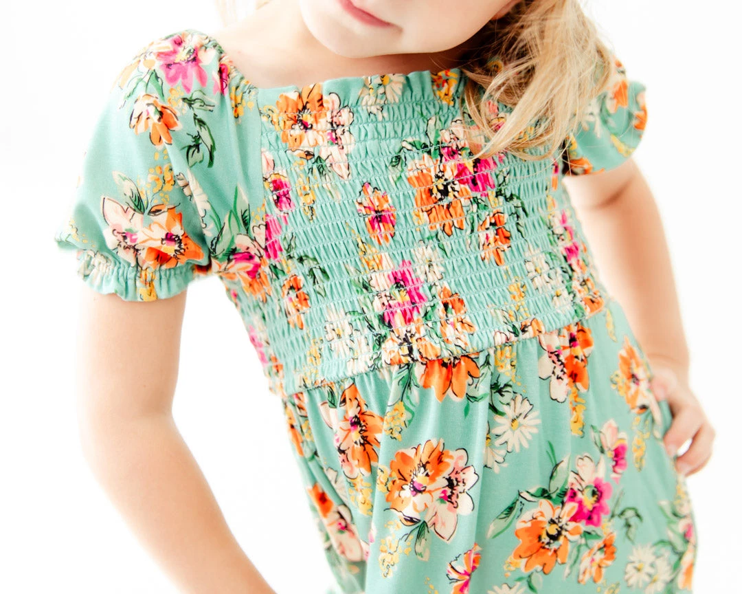 Flower Child Smocked Dress 4 Flower Child Smocked Dress - Image 2