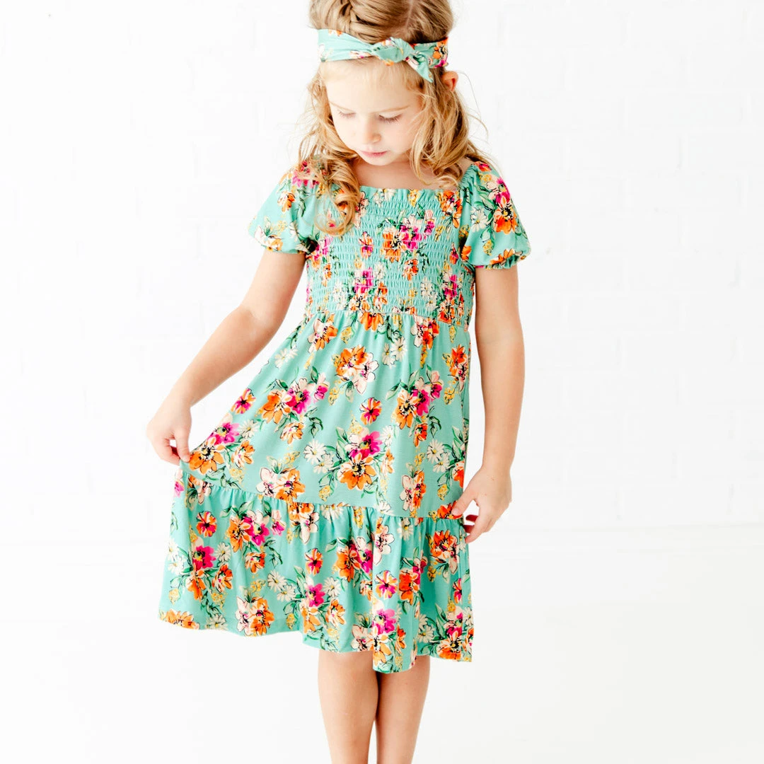 Flower Child Smocked Dress 3 Flower Child Smocked Dress