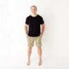 Hit The Sack Men's Sleep Shorts And Tee -DREAMIERE Store footballmensloungewear 6