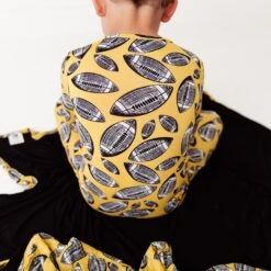 Hit The Sack Two Piece Pajamas Set 11 Hit The Sack Two Piece Pajamas Set -DREAMIERE Store footballtwopiecejamms 9