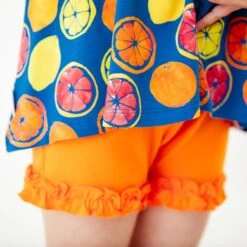 Citrus Got Real Twirl Top And Ruffle Shorts Set 12 Citrus Got Real Twirl Top And Ruffle Shorts Set -DREAMIERE Store fruittunicandruffleshortsset 8