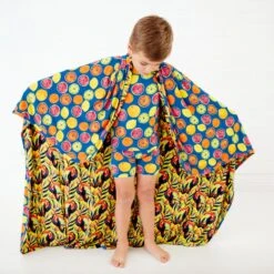 Citrus Got Real Reversible Blanket -DREAMIERE Store fruittwopiecejamms 13