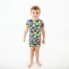 Citrus Got Real Short Sleeve And Shorts Two Piece Pajamas Set -DREAMIERE Store fruittwopiecejamms 3
