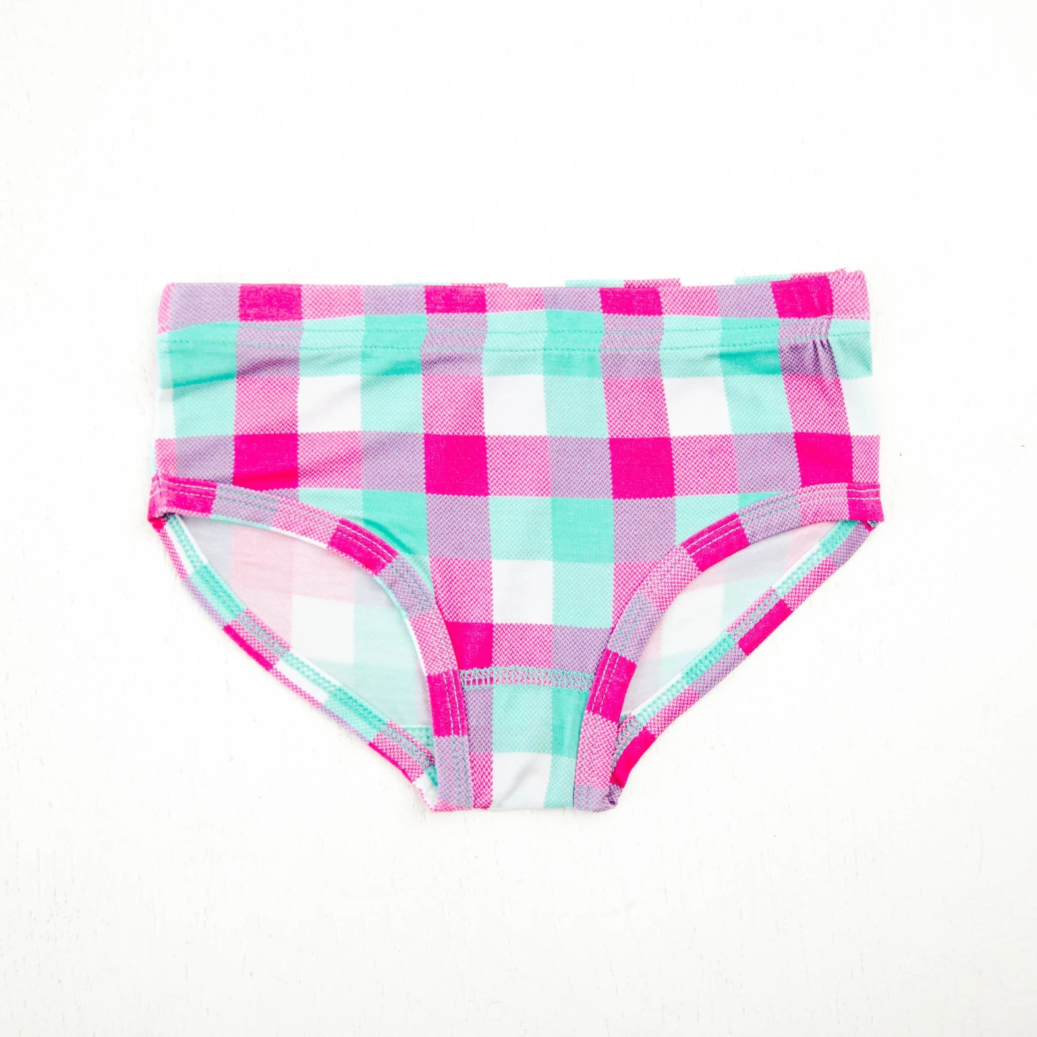 3 Pack Girl's Brief Underwear - Gator Trio 4 3 Pack Girl's Brief Underwear - Gator Trio - Image 2