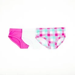 3 Pack Girl's Brief Underwear - Gator Trio