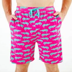 Later Gator Men's Sleep Shorts