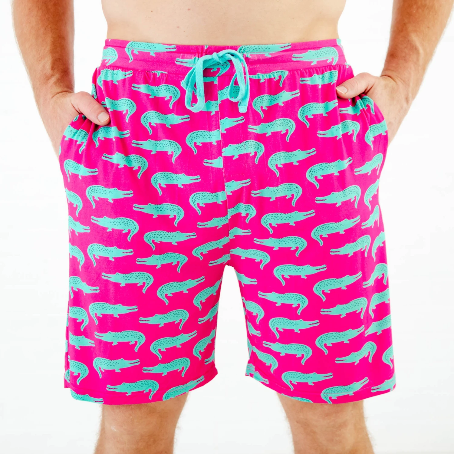 Later Gator Men's Sleep Shorts 3 Later Gator Men's Sleep Shorts