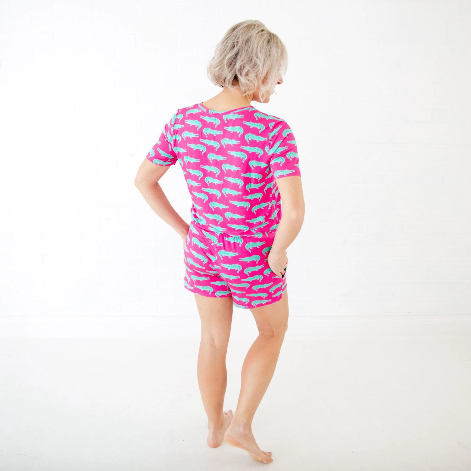 Later Gator Women's V-Neck And Shorts Set 6 Later Gator Women's V-Neck And Shorts Set - Image 4