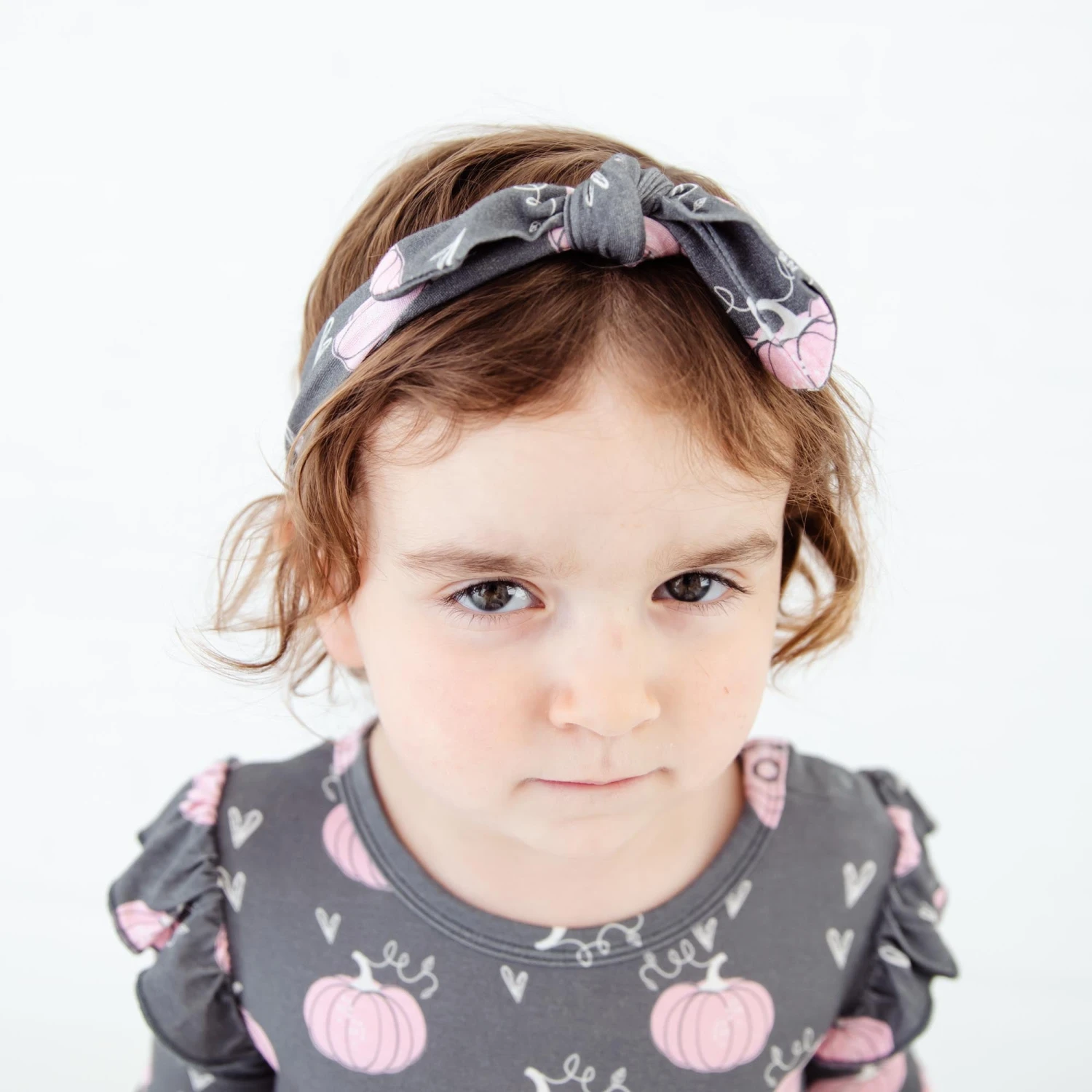 Pumpkin Spice And Everything Nice Topknot Headband 4 Pumpkin Spice And Everything Nice Topknot Headband - Image 2