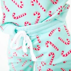 Candy Cane Lane Jogger Set - Mint -DREAMIERE Store greencandycanesjoggerset 7