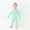 Land Before Bedtime Convertible Footie - Jurassic Jungle 2 Land Before Bedtime Convertible Footie - Jurassic Jungle -DREAMIERE Store greendinoconvertiblefootie 2