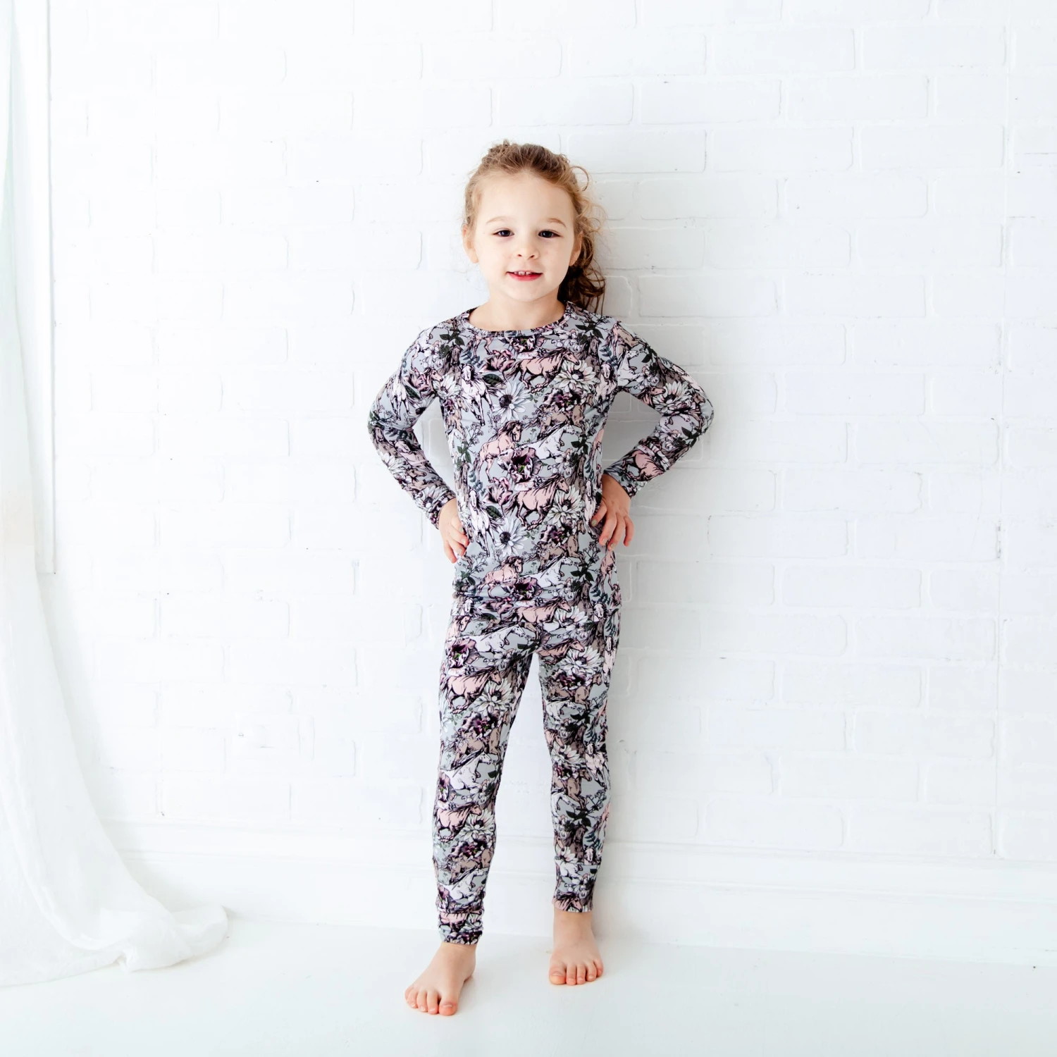 Hold Your Horses Two Piece Pajamas Set 3 Hold Your Horses Two Piece Pajamas Set