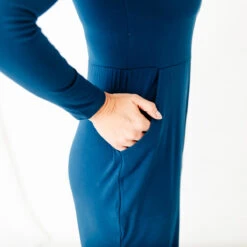 Anchor Blue Women's Leggy Romper -DREAMIERE Store i DLCPmLW X3