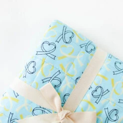 Heart Of Gold Quilted Children's Bamboo Blanket 11 Heart Of Gold Quilted Children's Bamboo Blanket -DREAMIERE Store i dGdXKVQ X2