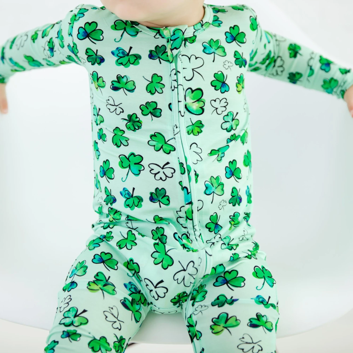 Irish You Were Sleeping Convertible Footie 4 Irish You Were Sleeping Convertible Footie - Image 2