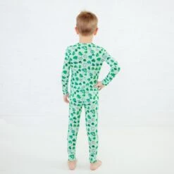 Irish You Were Sleeping Two Piece Pajamas Set -DREAMIERE Store irishyouweresleepingtwopiecejamms 4