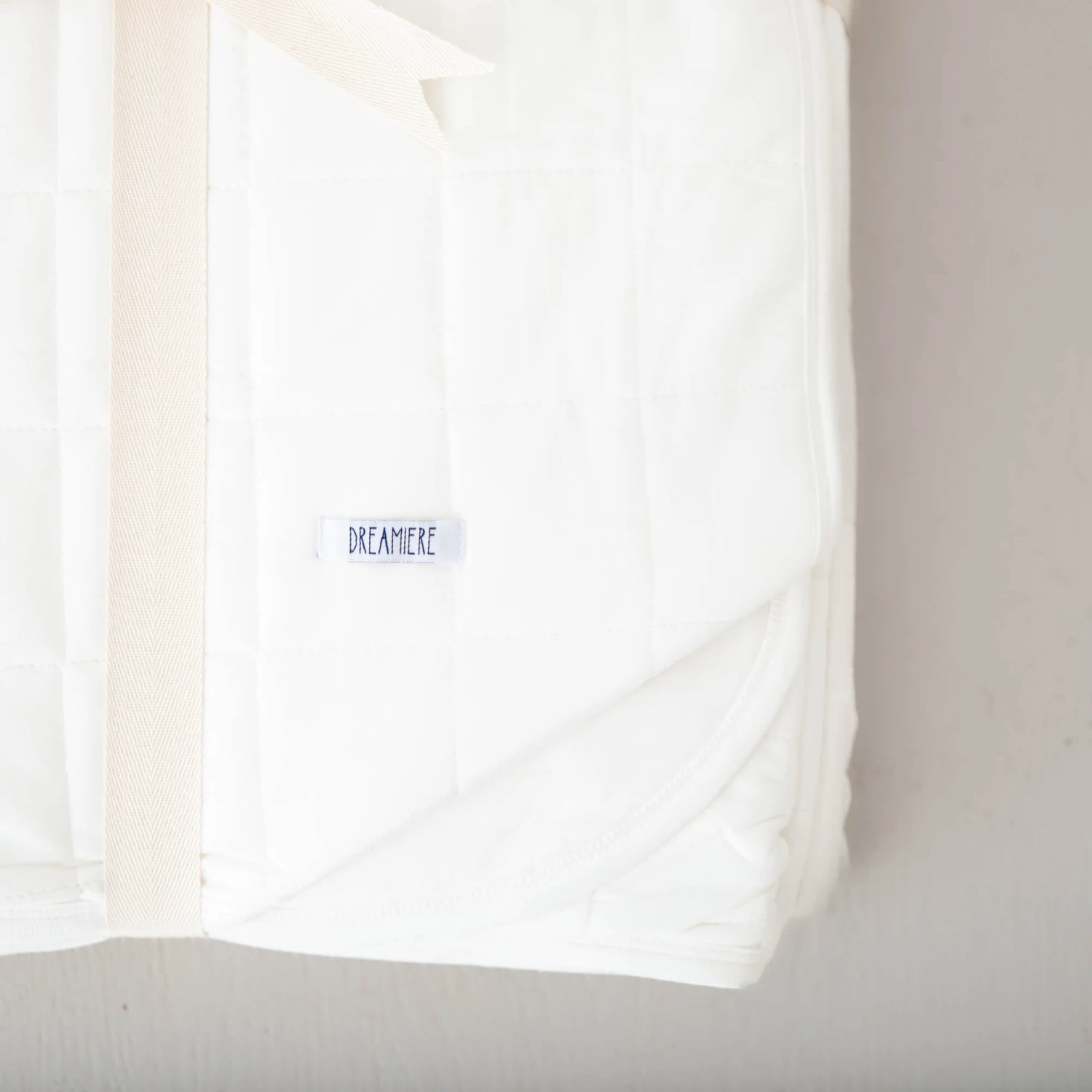 Ivory Dust Quilted Adult Bamboo Blanket - Three Layer 4 Ivory Dust Quilted Adult Bamboo Blanket - Three Layer - Image 2