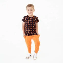 Cut It Out Basic Tee And Jogger Set -DREAMIERE Store jack o lanternbasicteeandjoggerpants 3