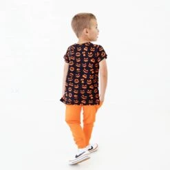 Cut It Out Basic Tee And Jogger Set -DREAMIERE Store jack o lanternbasicteeandjoggerpants 4