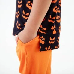 Cut It Out Basic Tee And Jogger Set -DREAMIERE Store jack o lanternbasicteeandjoggerpants 5