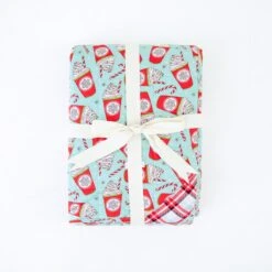 A Cup Of Cheer Quilted Children's Bamboo Blanket