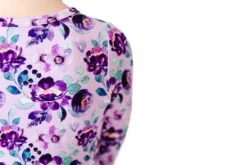 Picked To Perfection Long Sleeve Twirler Top And Pants Set -DREAMIERE Store lilacfloralLSRuffleTwirlerandPantSet 8