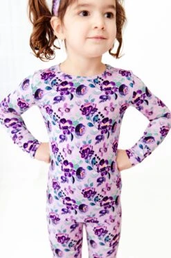Picked To Perfection Two Piece Pajamas Set 11 Picked To Perfection Two Piece Pajamas Set -DREAMIERE Store lilacfloraltwopiecejamms